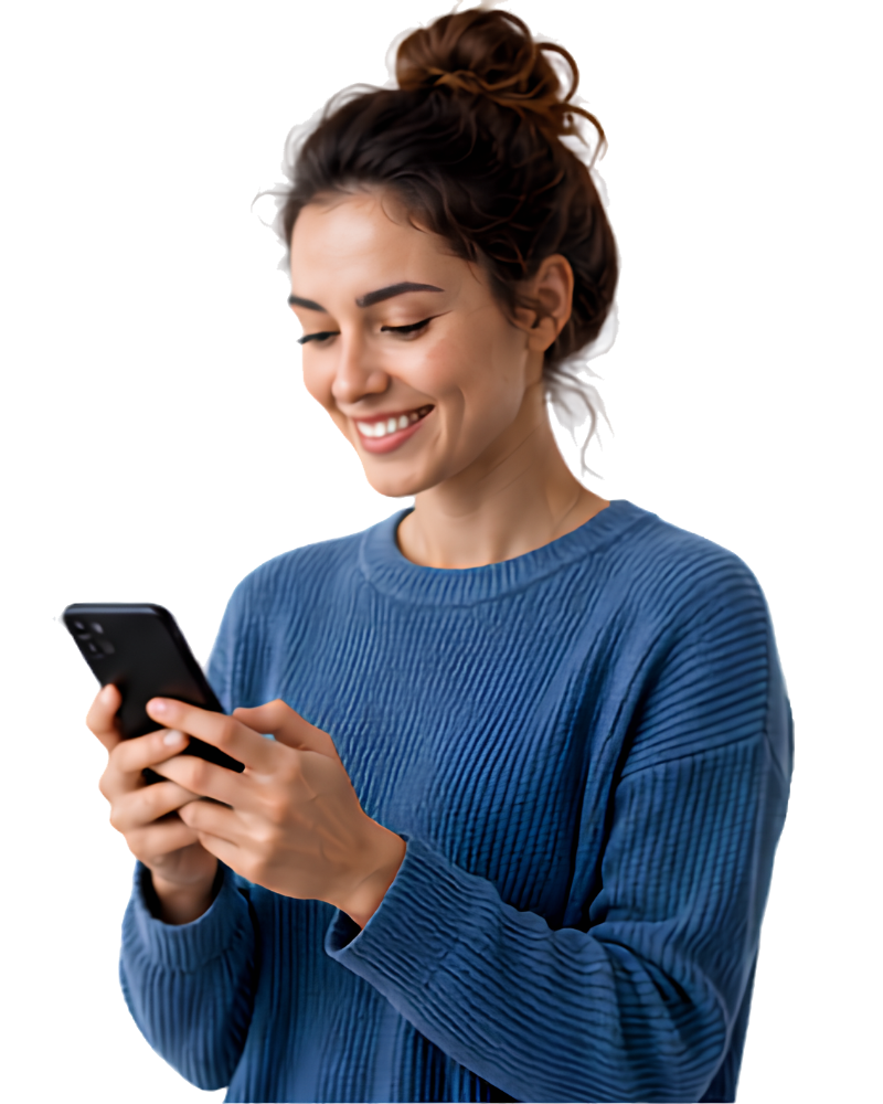 A customer getting matched with a trusted local professional on lookn™